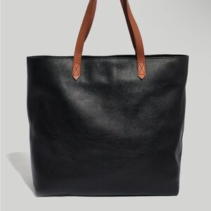 Madewell zip top transport tote
